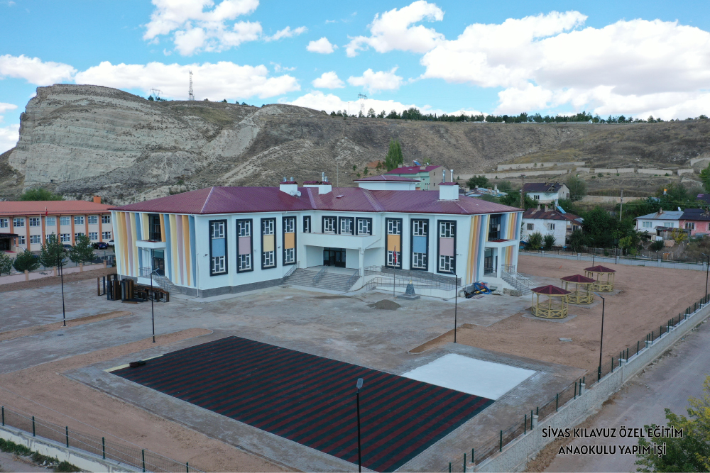 Sivas Kılavuz Özel Eğitim Anaokulu Yapım İşi