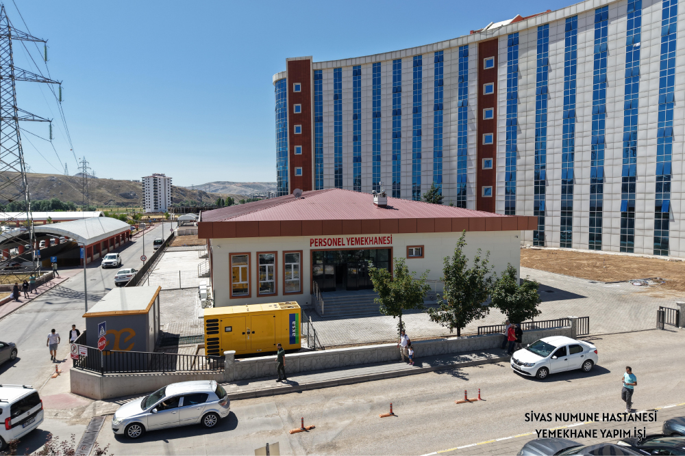 Sivas Numune Hastanesi Yemekhane Yapım İşi