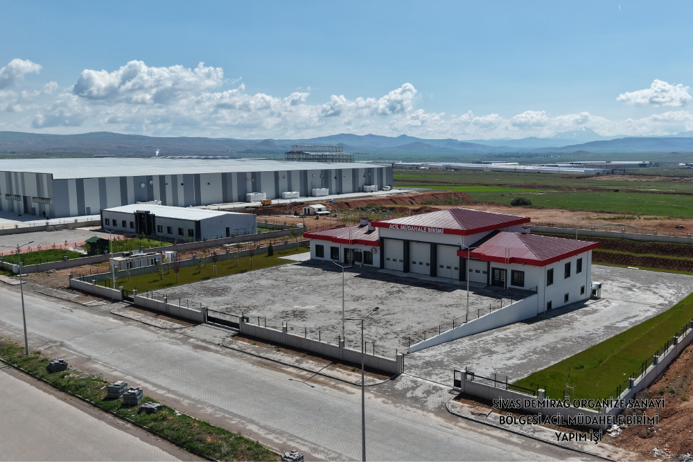 Sivas Demirağ Organize Sanayi Bölgesi Acil Müdahale Birimi Yapım İşi